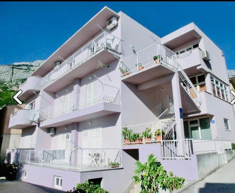Apartman Lala Baška Voda Eksteriør billede
